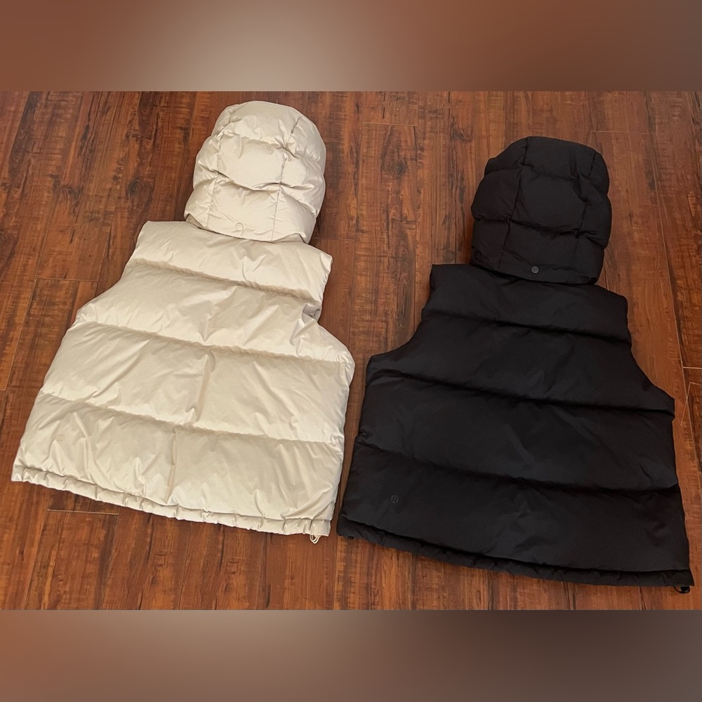 Lululemon Wunder Puff Cropped Vest Bundle - Picture 2 of 14